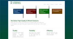 Desktop Screenshot of eduture.com