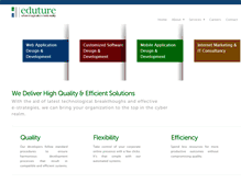 Tablet Screenshot of eduture.com